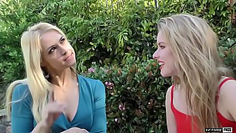 Lilly Lit Y Sarah Vandella Comparten Una Mamada Y Se Lamen El Coño