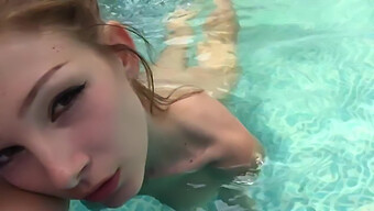 Girl Masturbating In A Pool: A Very Wet Fantasy