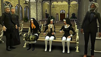 Catholic Stepdads And Sisters In 3d Porn Video