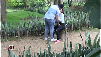 Public Park Spying Leads To Amateur Homemade Sex