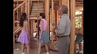 Construction Site Group Sex With Teens And Massive Cumshots