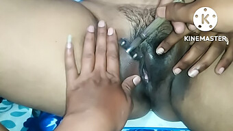 Masturbation With Big Nipples And Shaved Pussy