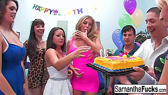 Selvagem E Maluco: A Orgia De Aniversário De Samantha.