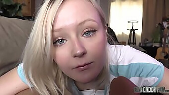 Young 18+ Girl Gets Her Pussy Licked And Fucked By Her Father!