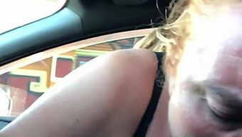 American Bbw Gets A Quick Blowjob On Camera