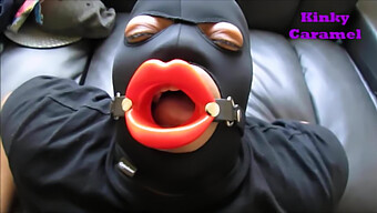 Deep-Throated Black Beauty Gives A Preview Of Bdsm Oral