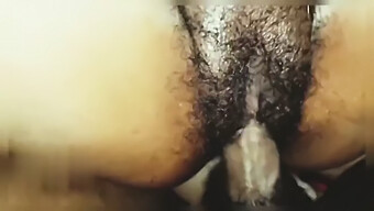 Black Milf Gets A Creampie From A Big Cock