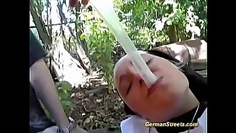 Nun Enjoys Public Deepthroat And Cumshot