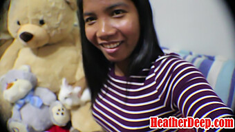 Remaja Thailand Heather Yang Haus Kontol Menelan Sperma Dalam Hd