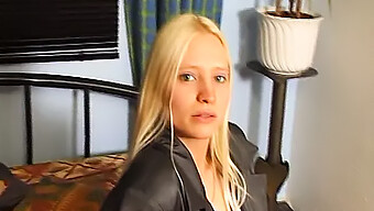 German Amateur Slut With Piercings Masturbates On Camera