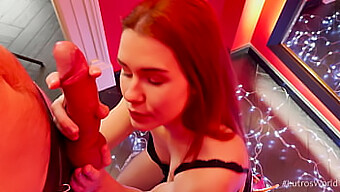 Lutros Pov-Video Med Den 18-Årige Instagram-Stjerne Kaira Love, Der Giver Et Forbløffende Blowjob