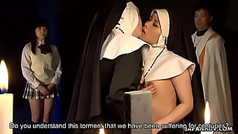 Hd Video Of Two Japanese Nuns Scissoring Each Other'S Pussies