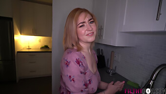 Hot Step-Sister Fucked Hard And Fast Before She Leaves For School