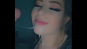 18+ Teen Takes A Big Cumshot In Her Mouth