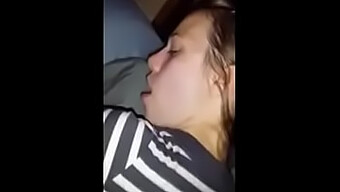 18+ French Teen Gets Her Big Tits Fucked On Snapchat