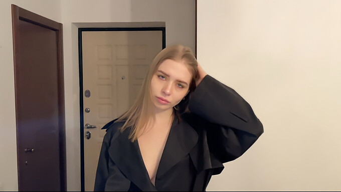 European Beauty Receives A Cock In Her Mouth And A Cumshot In Her Face